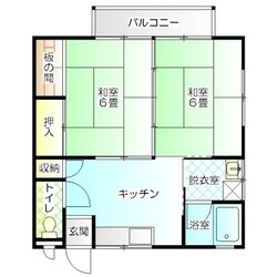 さわみ荘Ⅲの物件間取画像